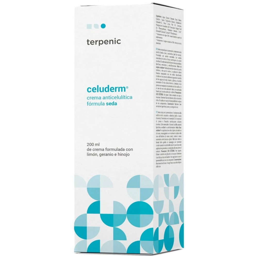 Celuderm Crema Anticelulitica Formula Seda 200Ml.