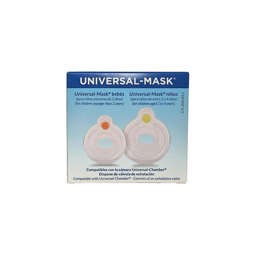 Universal Mask Mascarilla Bebé + Niño 2U