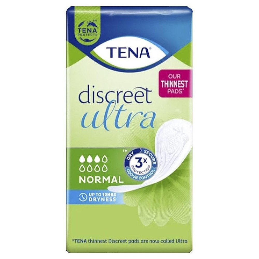 Tena Discreet Ultra Normal 16U Para Pérdidas De Leves A Moderadas De Orina