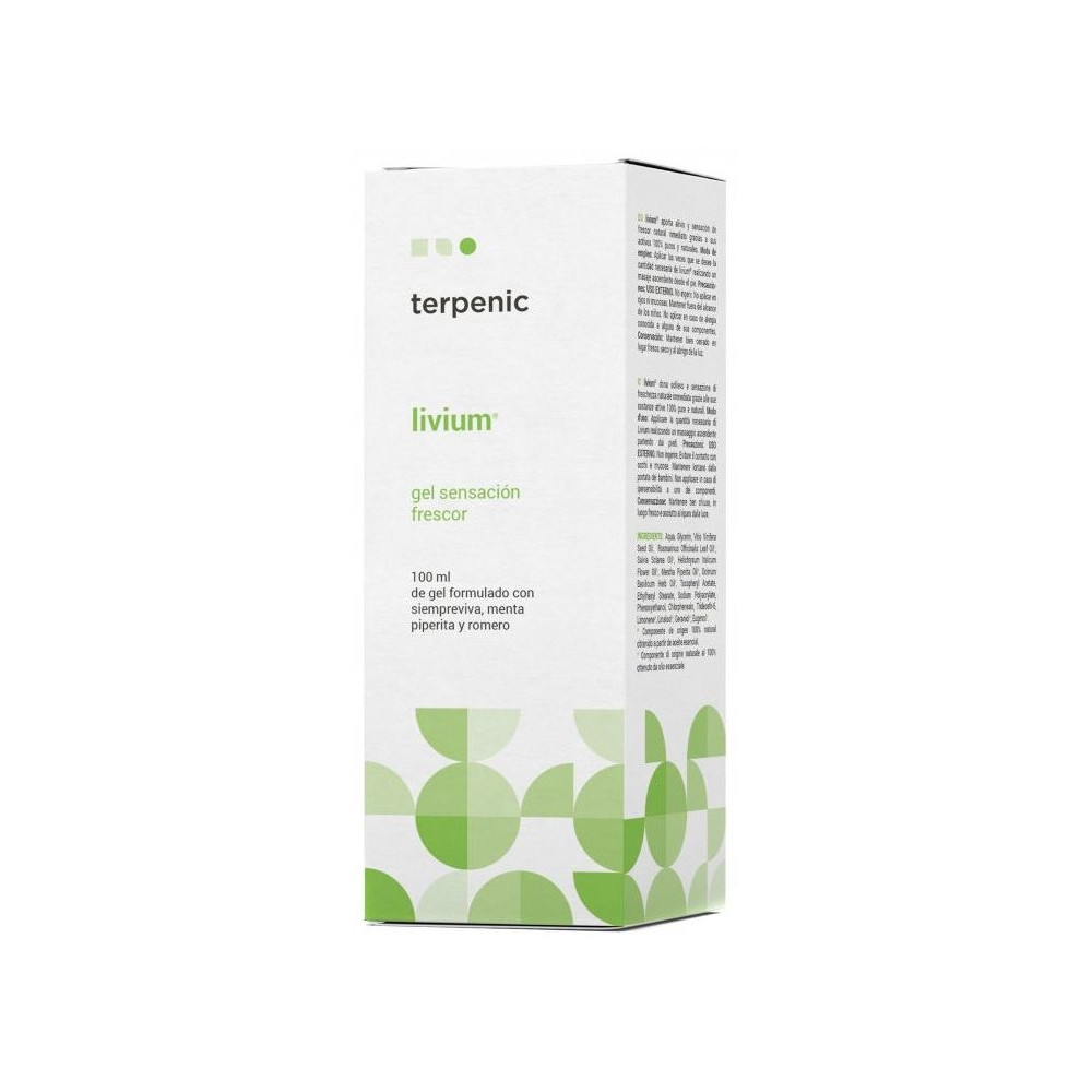 Terpenic Livium Gel Sensación Frescor 100Ml