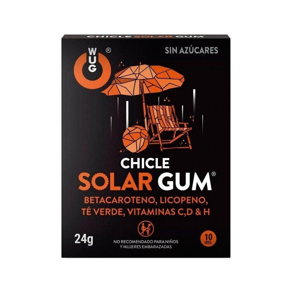 Wugum Chicle Solar Es 10 Unidades