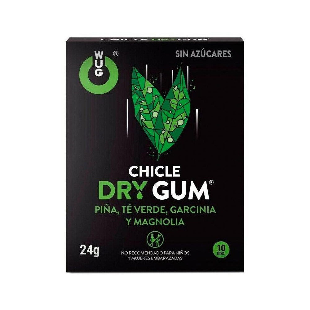 Wug Chicle Diet Gum Para Controlar El Apetito 10 Unidades.