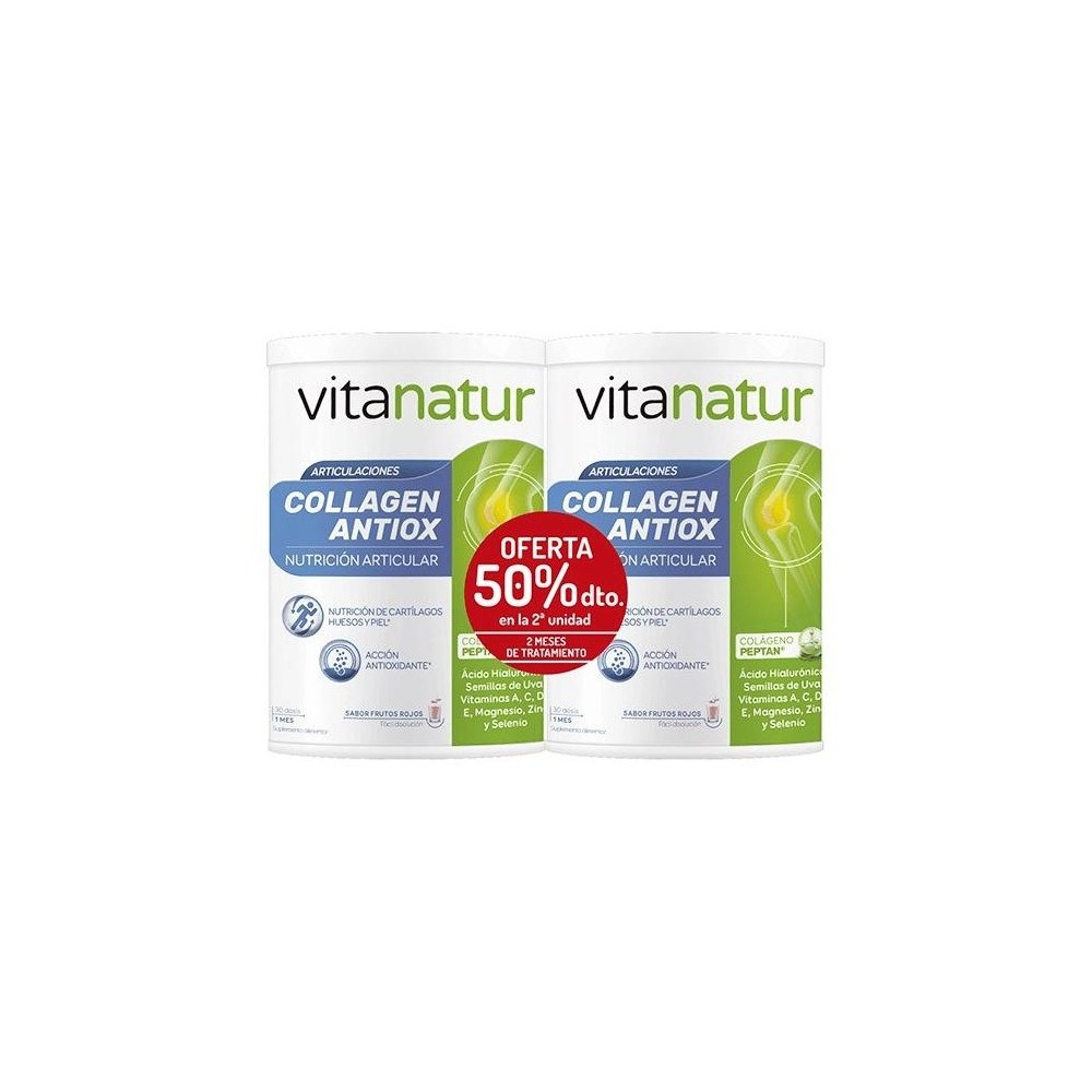 Vitanatur Collagen Antiox Nutrición Articular 2X360G