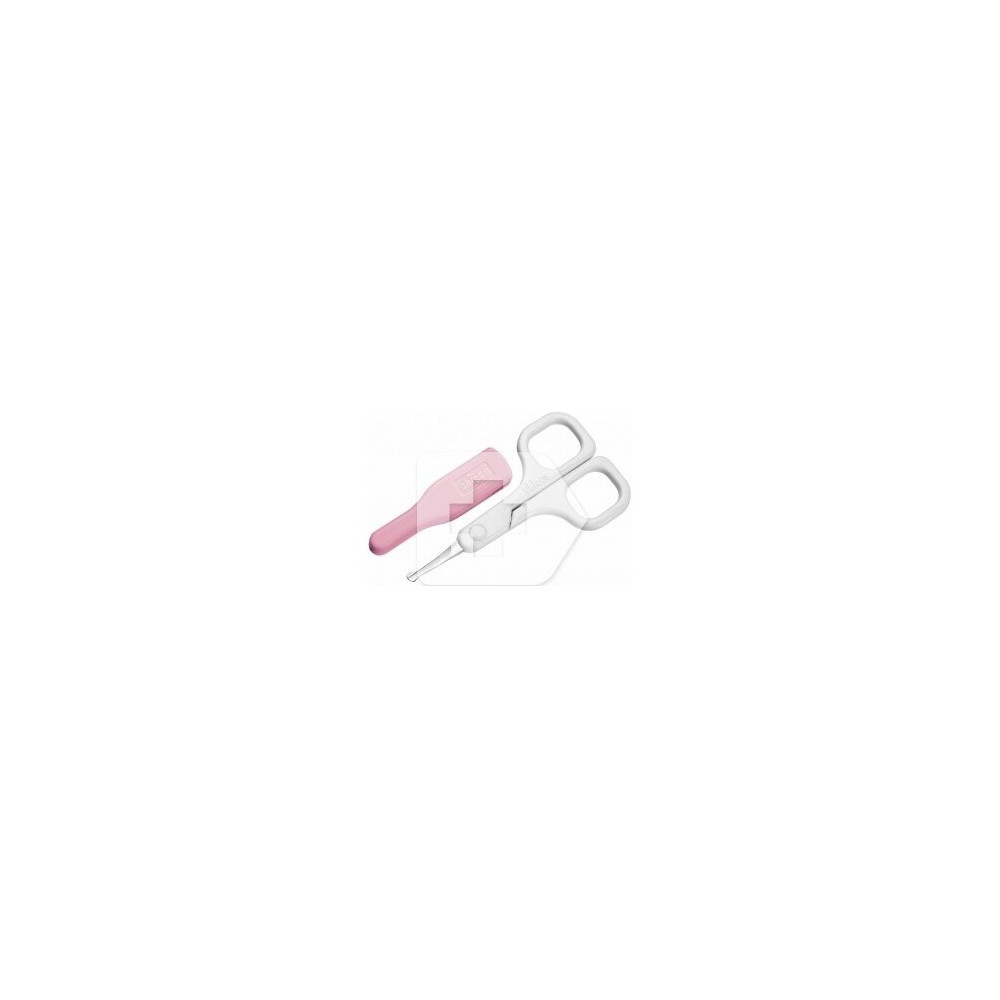 Chicco Tijeras De Seguridad Color Rosa, 1 Ud