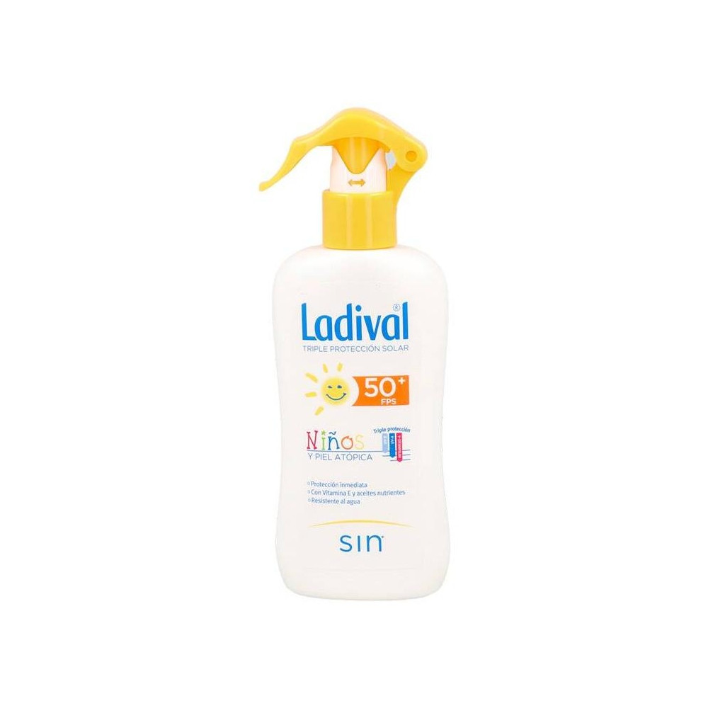 Ladival Spray Niños Y Piel Atópica Fps 50+, 200 Ml