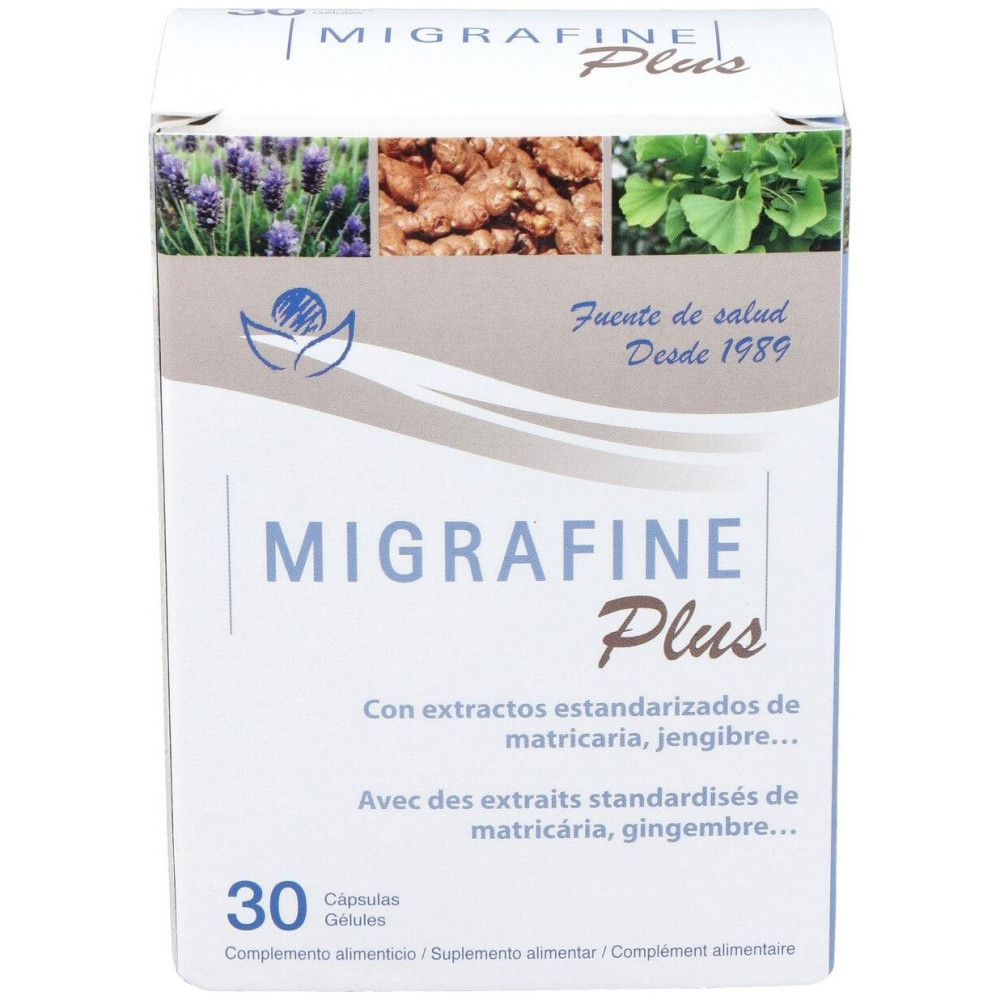 Bioserum Migrafine Plus 30 Cápsulas