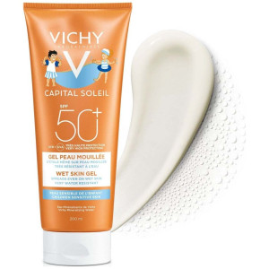 Vichy Capital Soleil Leche-Gel Wet Or Dry Skin Para Niños Spf50+ 200Ml