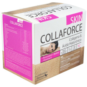 Dietmed Collaforce Skin Colágeno Y Ácido Hialurónico 30Sobres