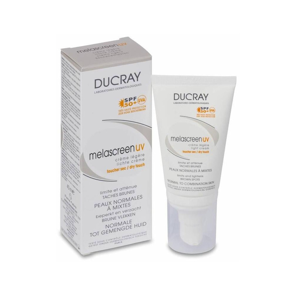 Ducray Melascreen Uv Crema Ligera Antimanchas Spf 50+, 40 Ml