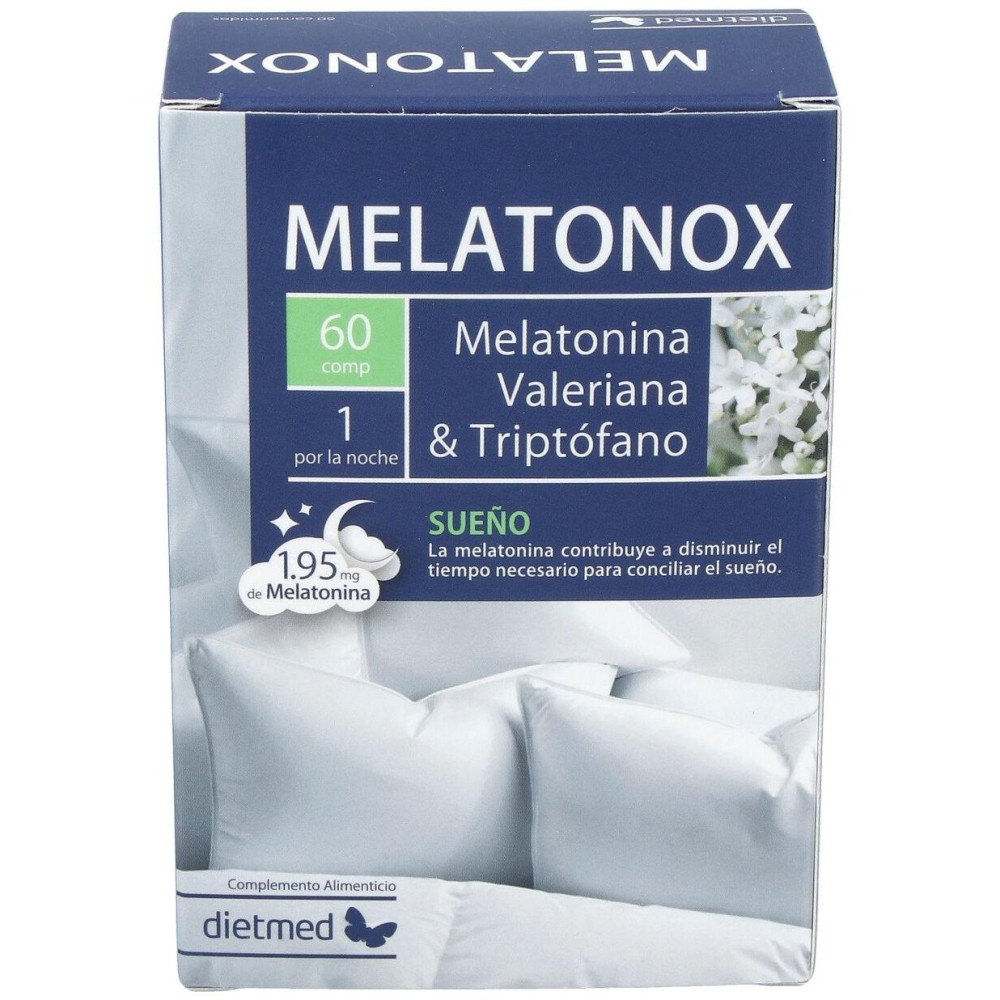 Dietmed Melatonox Melatonina Valeriana Y Triptofano 60Comp