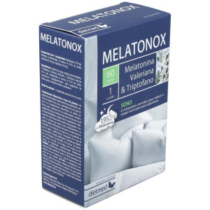 Dietmed Melatonox Melatonina Valeriana Y Triptofano 60Comp