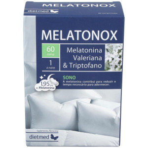 Dietmed Melatonox Melatonina Valeriana Y Triptofano 60Comp