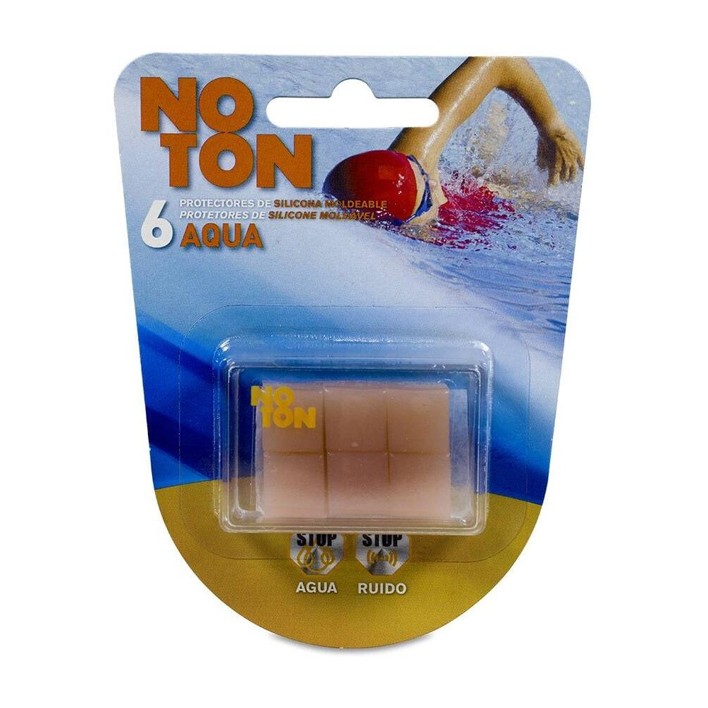 Noton Aqua Sport Tapones De Silicona Moldeable, 6 Uds