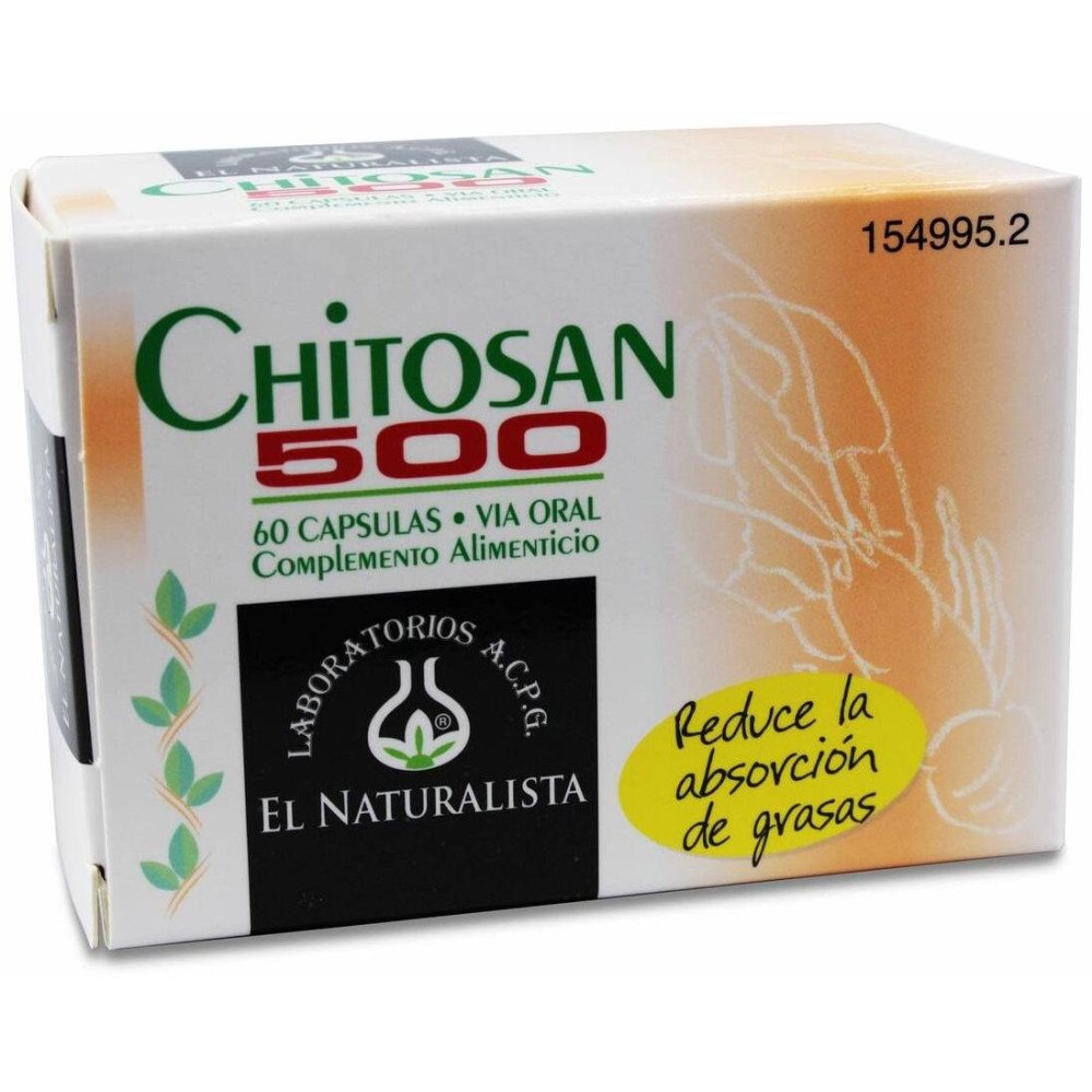 El Naturalista Chitosan 500 60 Capsulas