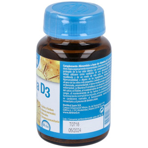 Naturmil Vitamina D3 4000Ui 60 Capsulas