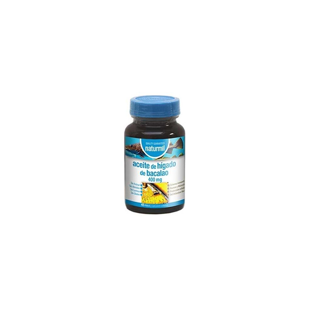 Naturmil Aceite De Higado Bacalao 400Mg 45Caps