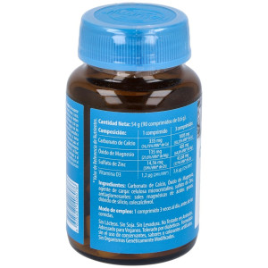 Naturmil Calcio + Magnesio + Zinc + Vitamina D 90 Comprimidos