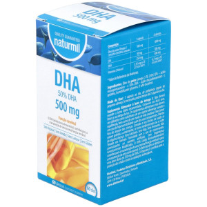 Naturmil Dha 500 Mg Sin Gluten 60 Capsulas