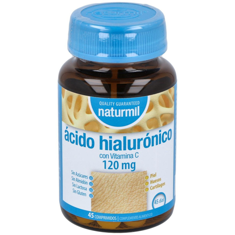 Naturmil Acido Hialuronico 120 Mg Con Vitamina C 45 Comprimidos