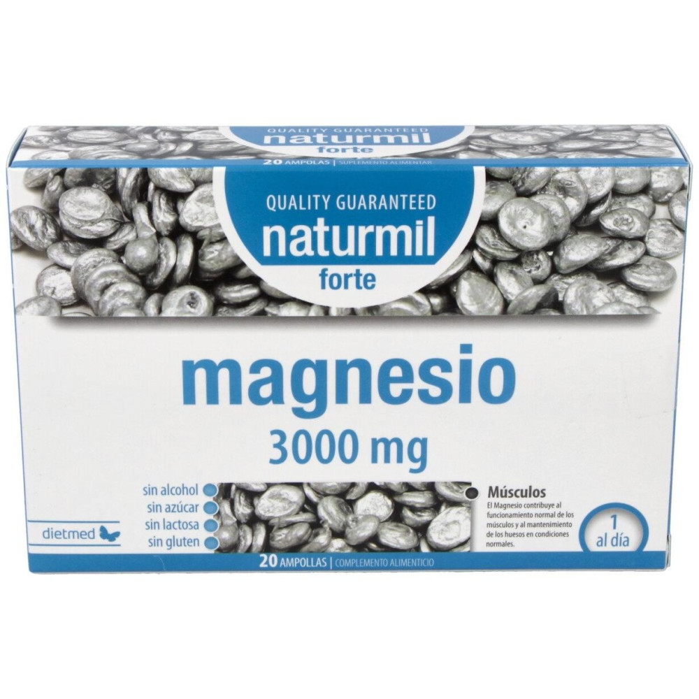 Naturmil Magnesio Forte 3000 Mg 20X15Ml