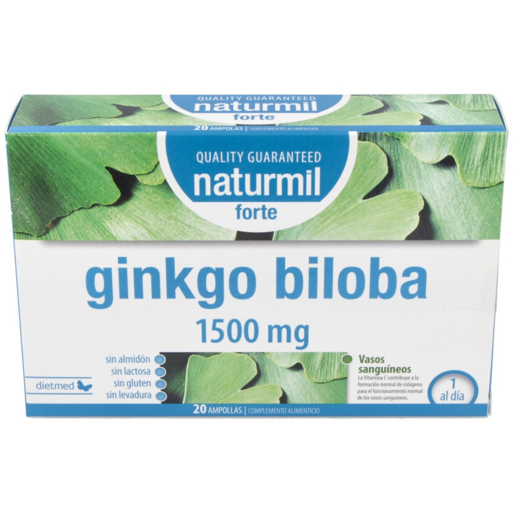 Dietmed Ginkgo Biloba Forte 1500Mg 20 Ampollas