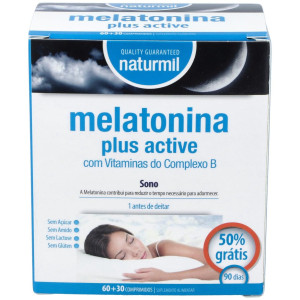 Naturmil Melatonina Plus Active 1_9Mg 60Comp