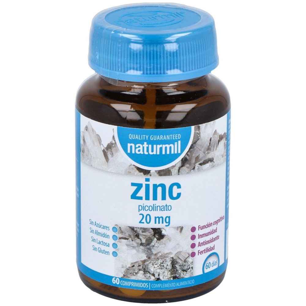 Naturmil Zinc 20Mg Picolinato 60Comp
