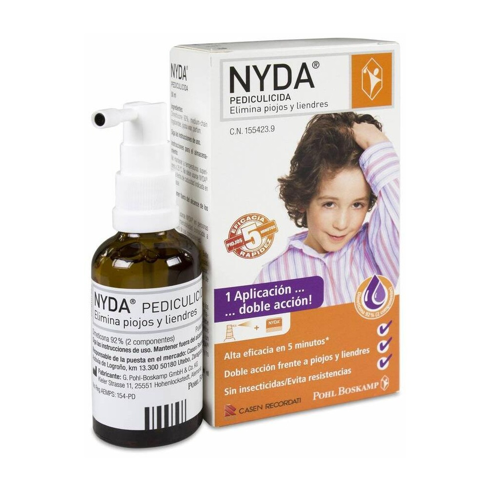 Nyda Pediculicida Pulverizador 50 Ml