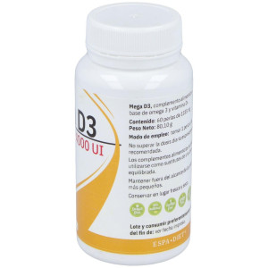 Mega D3 4000Ui 60Perlas