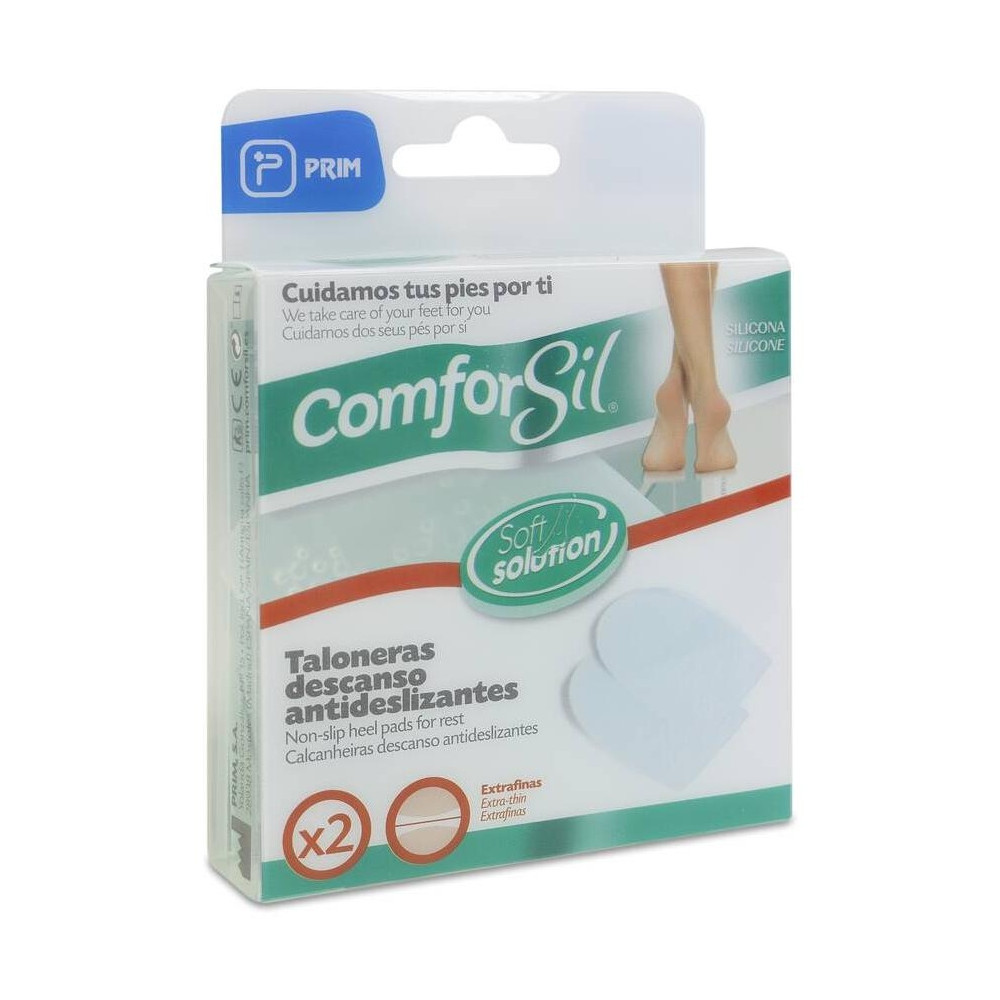 Comforsil Taloneras De Silicona Para Descanso Talla S, 1 Par