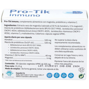 Pro-Tik Inmuno 30Cap.