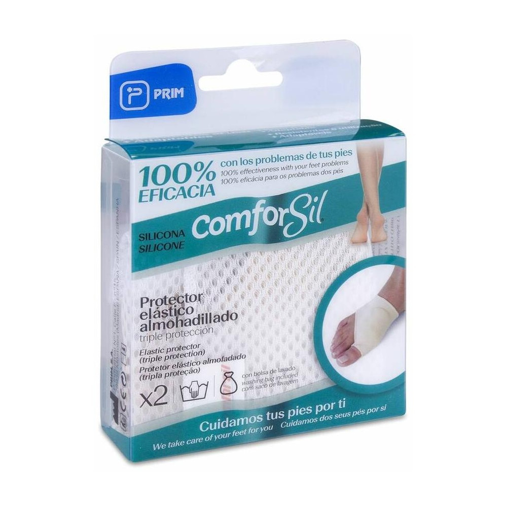 Prim Comforsil Protector Elástico Almohadillado Talla S, 1 Par