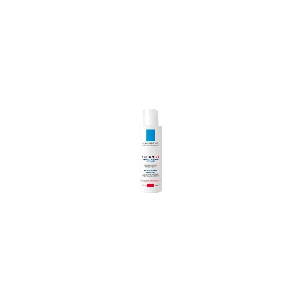 La Roche-Posay Kerium Ds Champú Anticaspa Microexfoliante Intensivo, 125 Ml