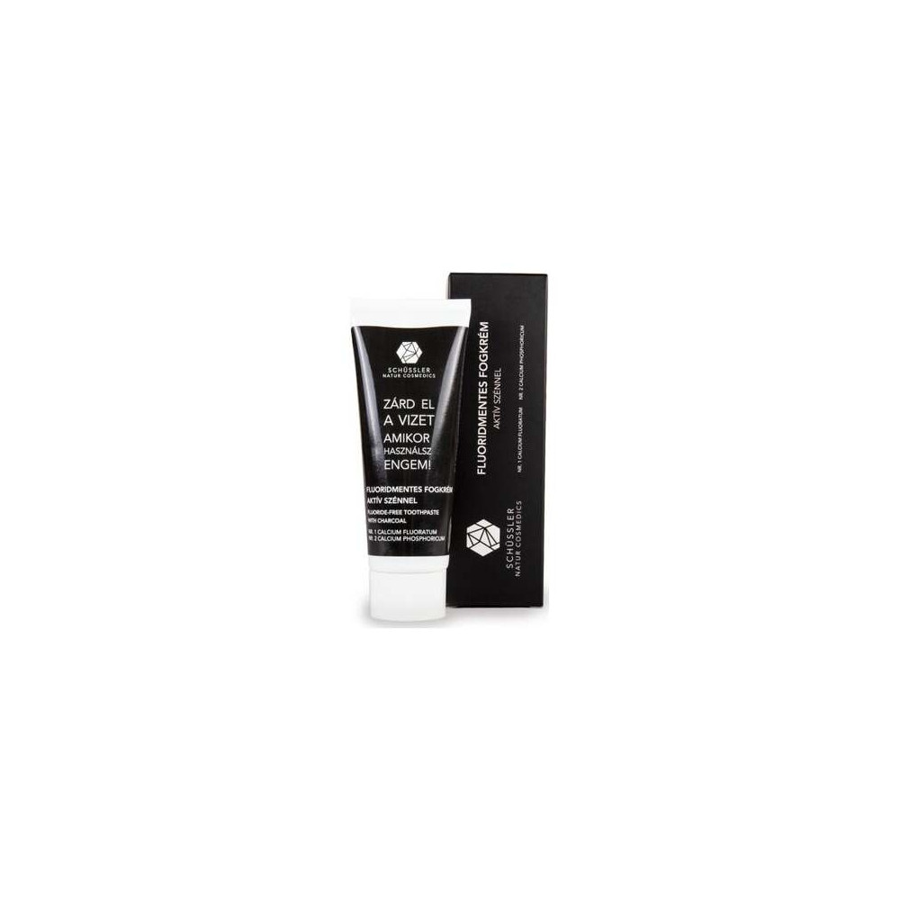 Schüssler Natur Dentífrico Con Carbón Activo Y Sin Flúor 75Ml