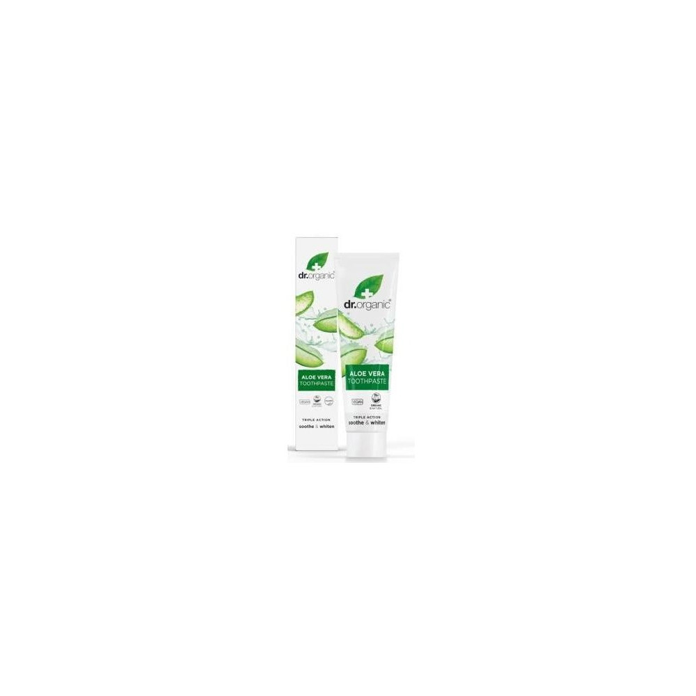 Pasta De Dientes Aloe Vera Organico 100Ml.