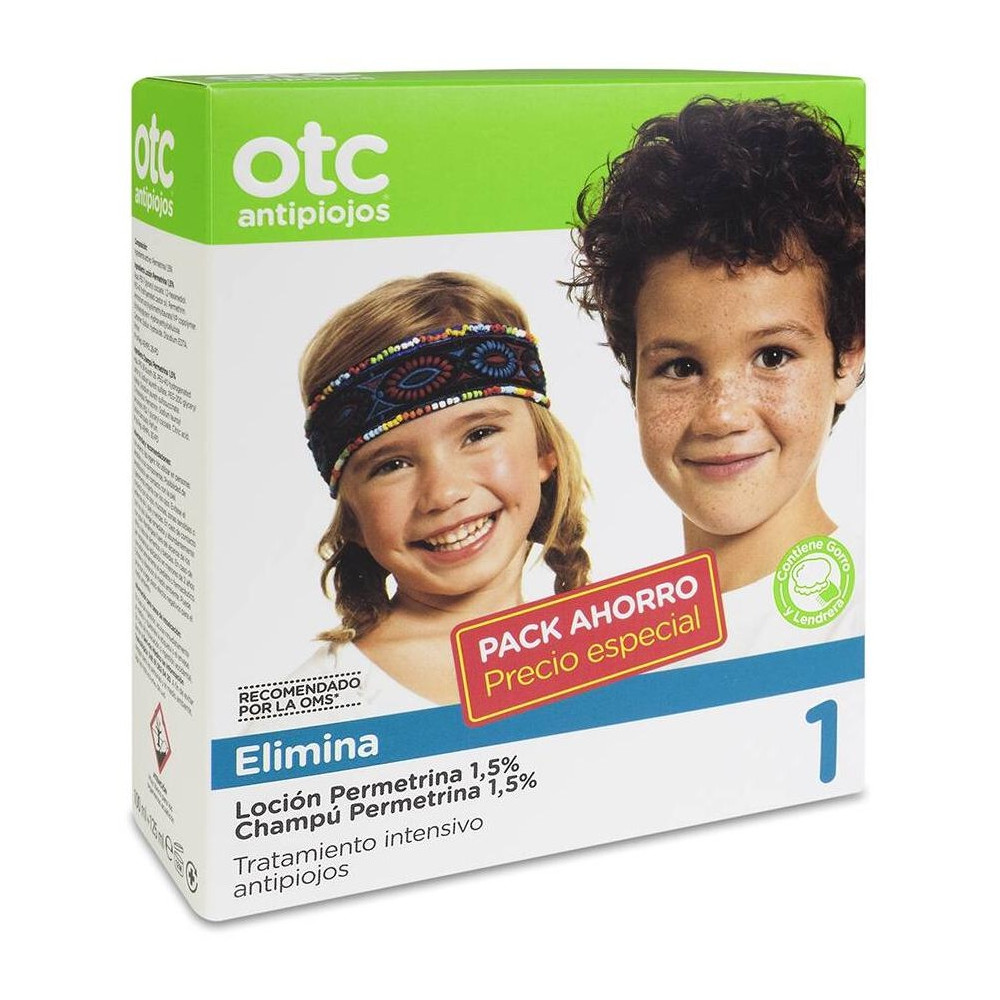 Otc Antipiojos Tratamiento Intensivo Loción 125 Ml + Champú 125