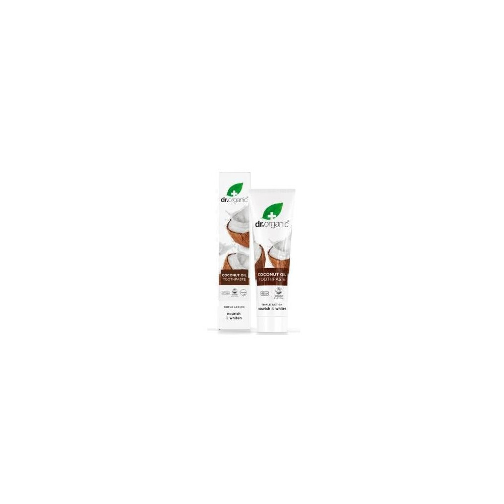 Pasta De Dientes Aceite De Coco Organico 100Ml.