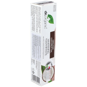 Pasta De Dientes Aceite De Coco Organico 100Ml.