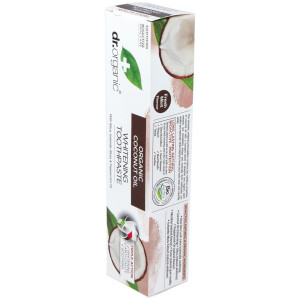 Pasta De Dientes Aceite De Coco Organico 100Ml.