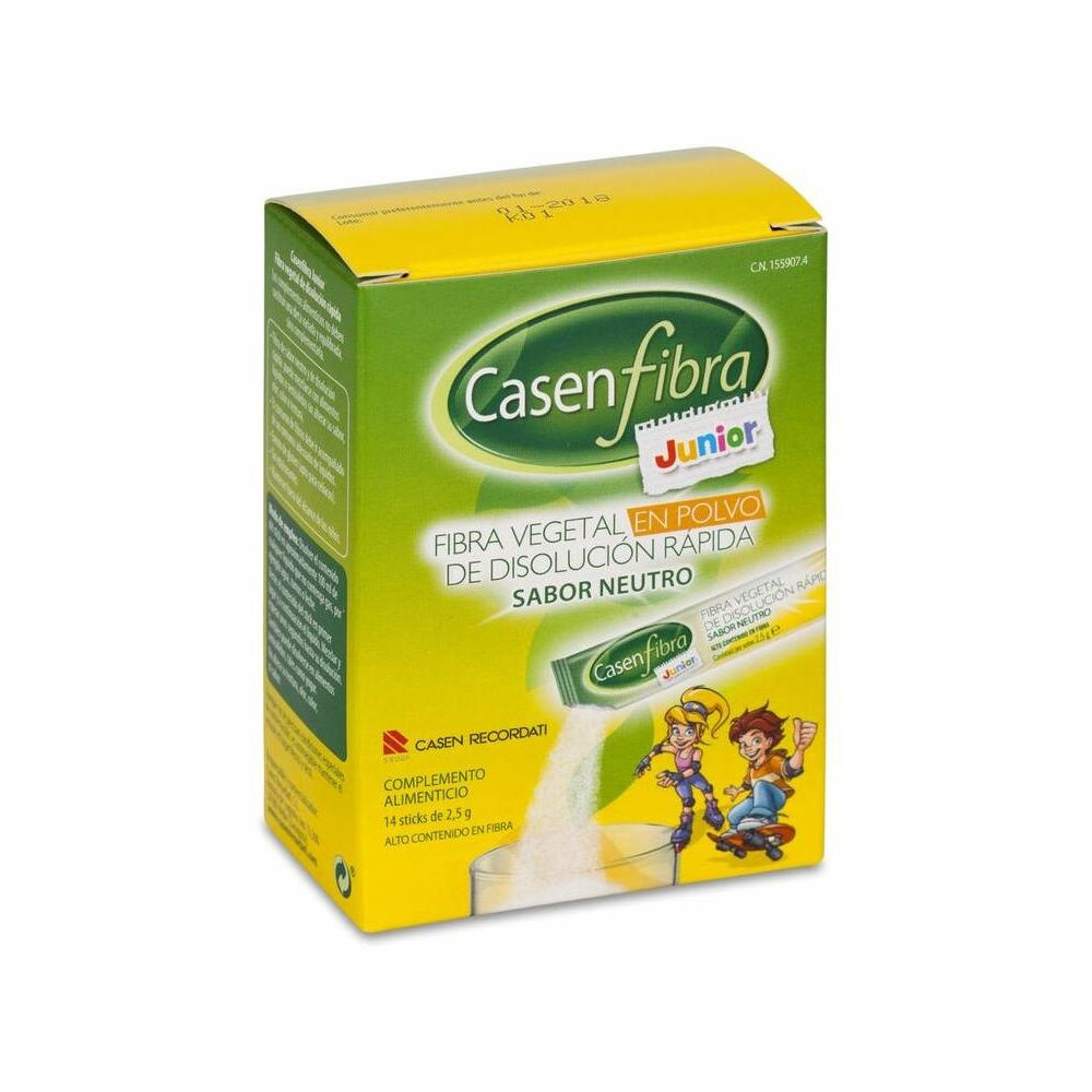 Casenfibra Junior Fibra Vegetal Polvo Sabor Neutro 14 Sticks