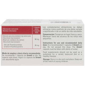 Uromil 60Caps - Laboratorios Viñas