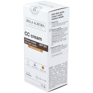 Bella Aurora Cc Cream Crema Color Anti-Manchas Spf50+ Tono Medio 30Ml