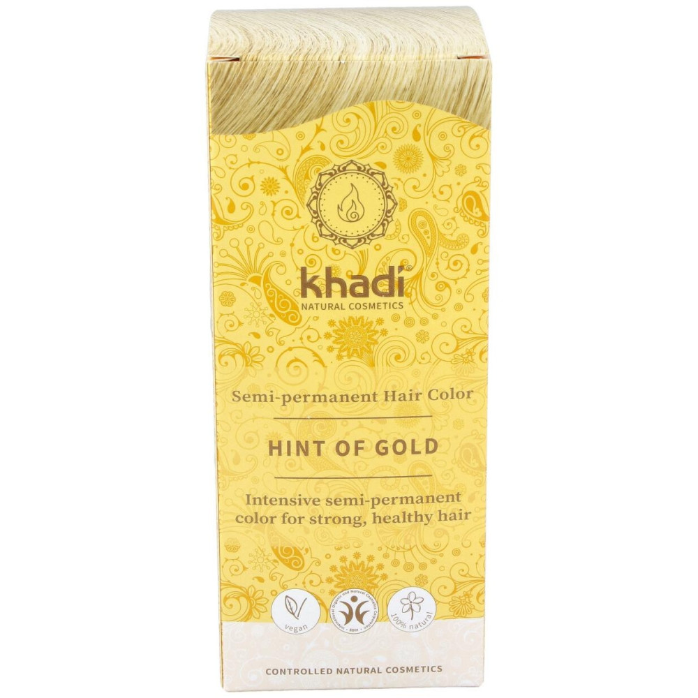 Tinte Herbal Color Rubio Toque Dorado 100Gr.