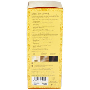 Tinte Herbal Color Rubio Toque Dorado 100Gr.