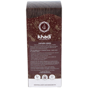 Khadi Tinte Castaño Ceniza 100% Vege 100G