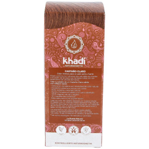 Khadi Tinte Castaño Claro 100% Veget 100G