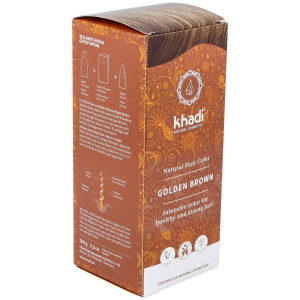 Khadi Tinte Castaño Dorado 100% Vegetal 100G