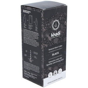 Khadi Tinte Negro Herbal 100% Vegeta 100G