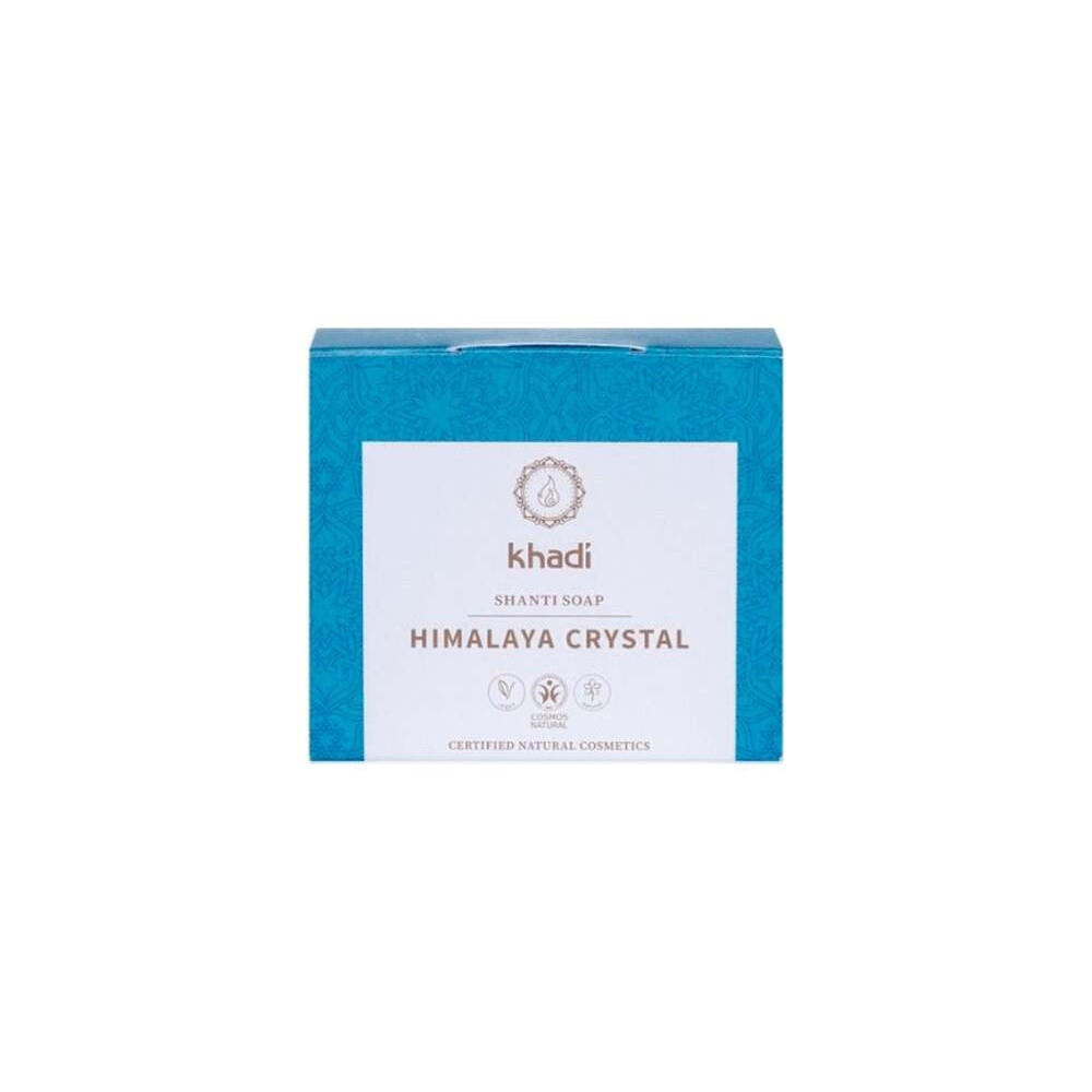 Khadi Jabón Shanti Sal Cristalizada Del Himalaya 100G
