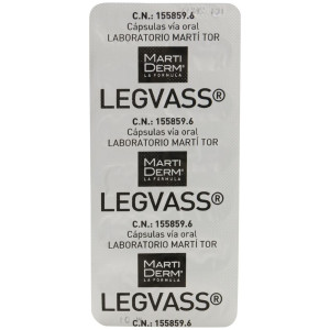 Martiderm Vascular Legvass Drenante Y Tonificante, 60 Cápsulas